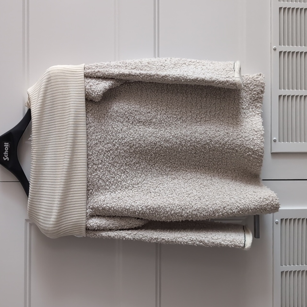 Philip Lim 3.1 fuzzy sweater with oversized neck